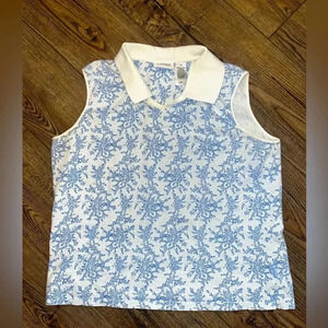 Liz golf xl golf shirt paisley shirt